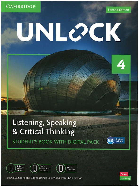 Unlock 4 Listening - Speaking & Critical Thinking Student's Book with Digital Pack