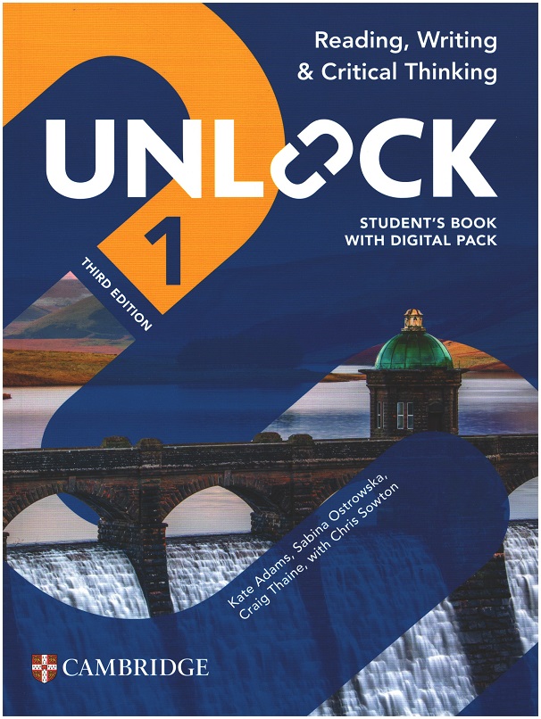 Unlock 1 Reading - Writing & Critical Thinking Student's Book with Digital Pack (3rd)