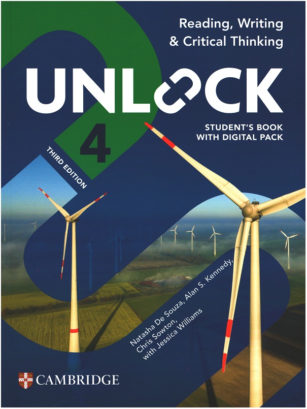 Unlock 4 Reading - Writing & Critical Thinking Student's Book with Digital Pack (3rd)