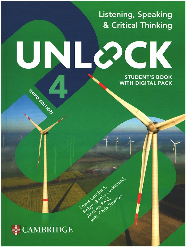 Unlock 4 Listening - Speaking & Critical Thinking Student's Book with Digital Pack (3rd)