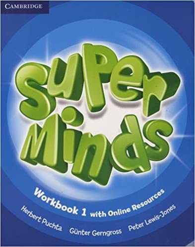 Super Minds 1 workbook with online resources