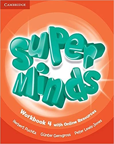 Super Minds 4 workbook with online resources