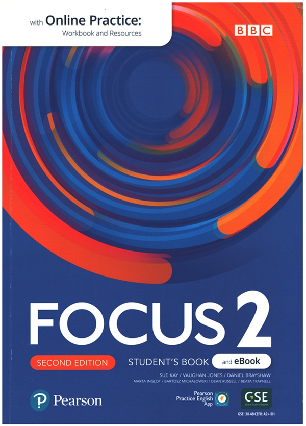 Focus 2 Student’s Book and eBook with Online Practice (2nd Ed)