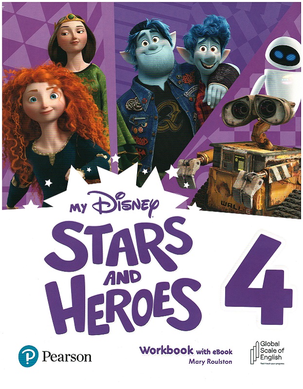 My Disney Stars and Heroes 4 Workbook with eBook