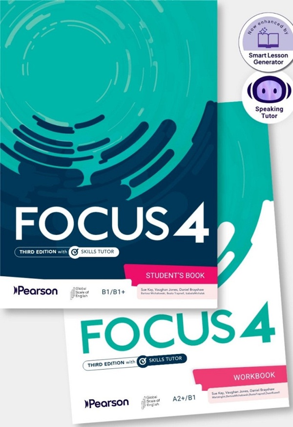 Focus 3rd Edition Level 4 Student's Book and Workbook with Online Practice