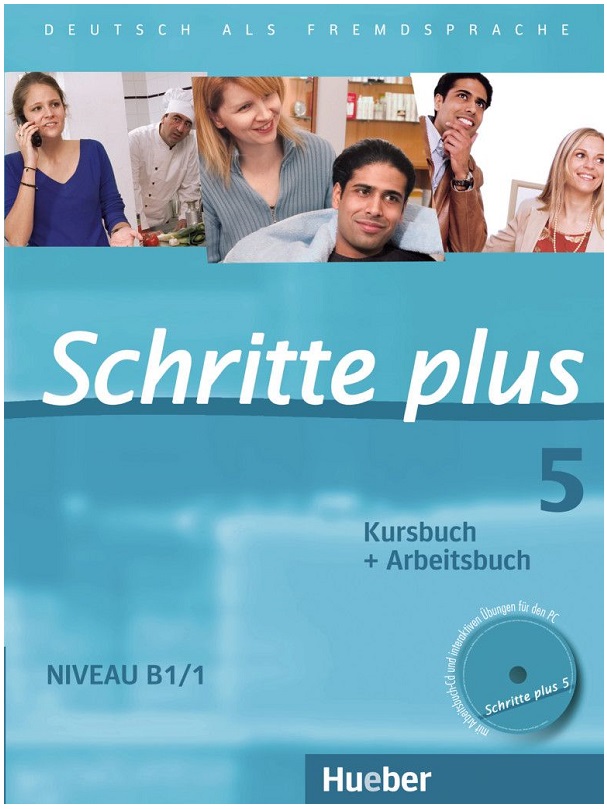 Schritte Plus 5: Kurs und Arbeitsbuch mit Audio-CD zum B1.1