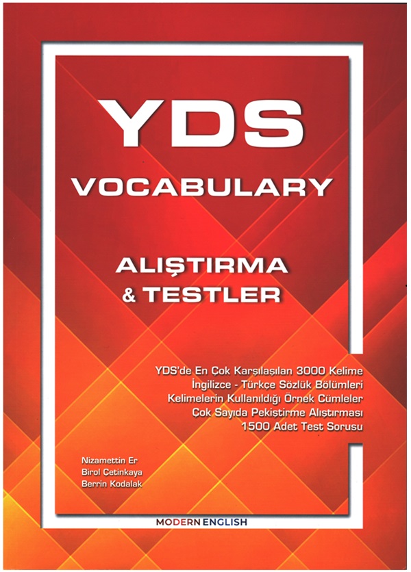 YDS Vocabulary - Alıştırma & Testler