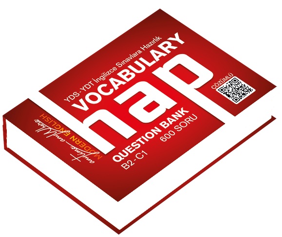 HAP Vocabulary Question Bank B2-C1 (Video Çözümlü)