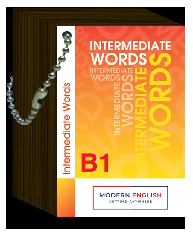 Intermediate Words - (B1 Kelime Kartları)