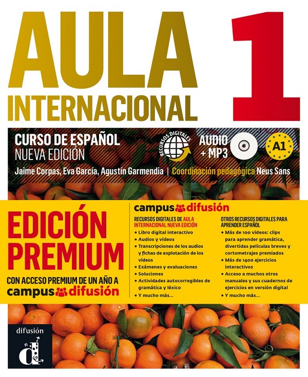 Aula Int 1 Nueva edición Libro del alumno + CD + Prem A1