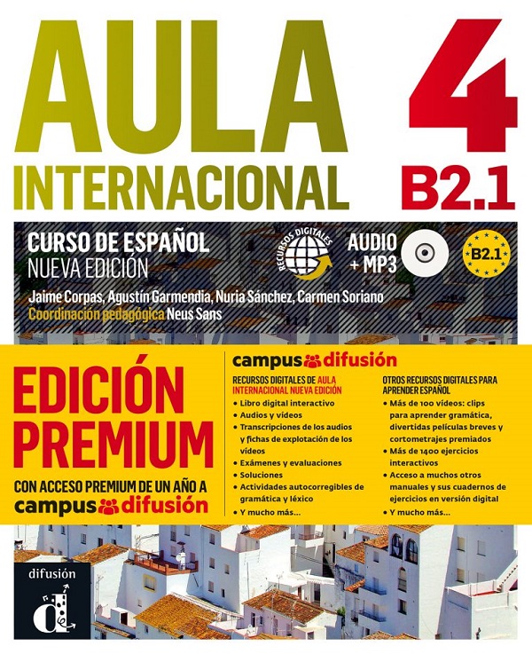 Aula Int 4 Nueva edición Libro del alumno + CD + Prem B2.1