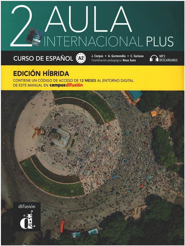 Aula internacional Plus 2 - Edición híbrida - Libro del alumno A2 + online audio